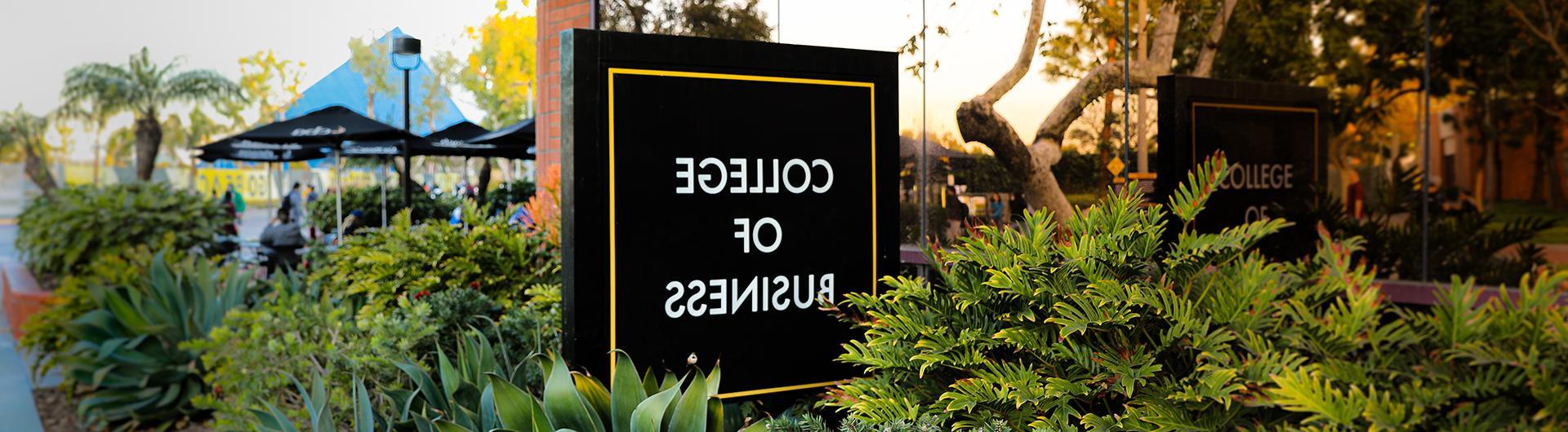 College of Business Offical Banner CSULB