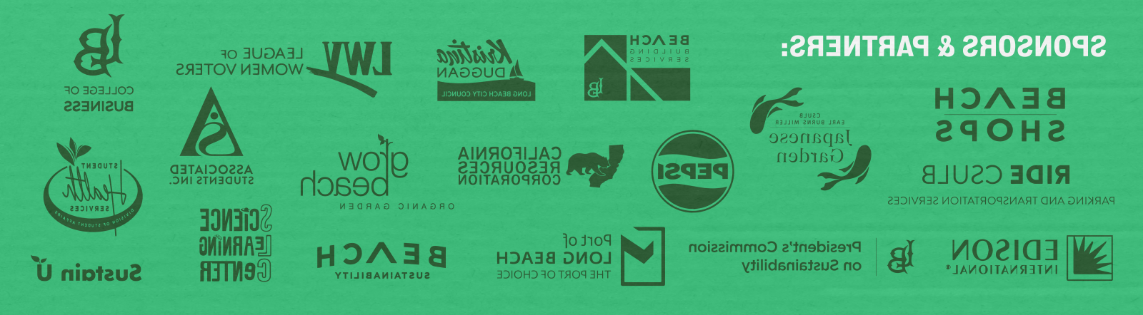Earth Month sponsor logos